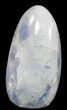Polished, Blue Calcite Free Form - Madagascar #54629-1